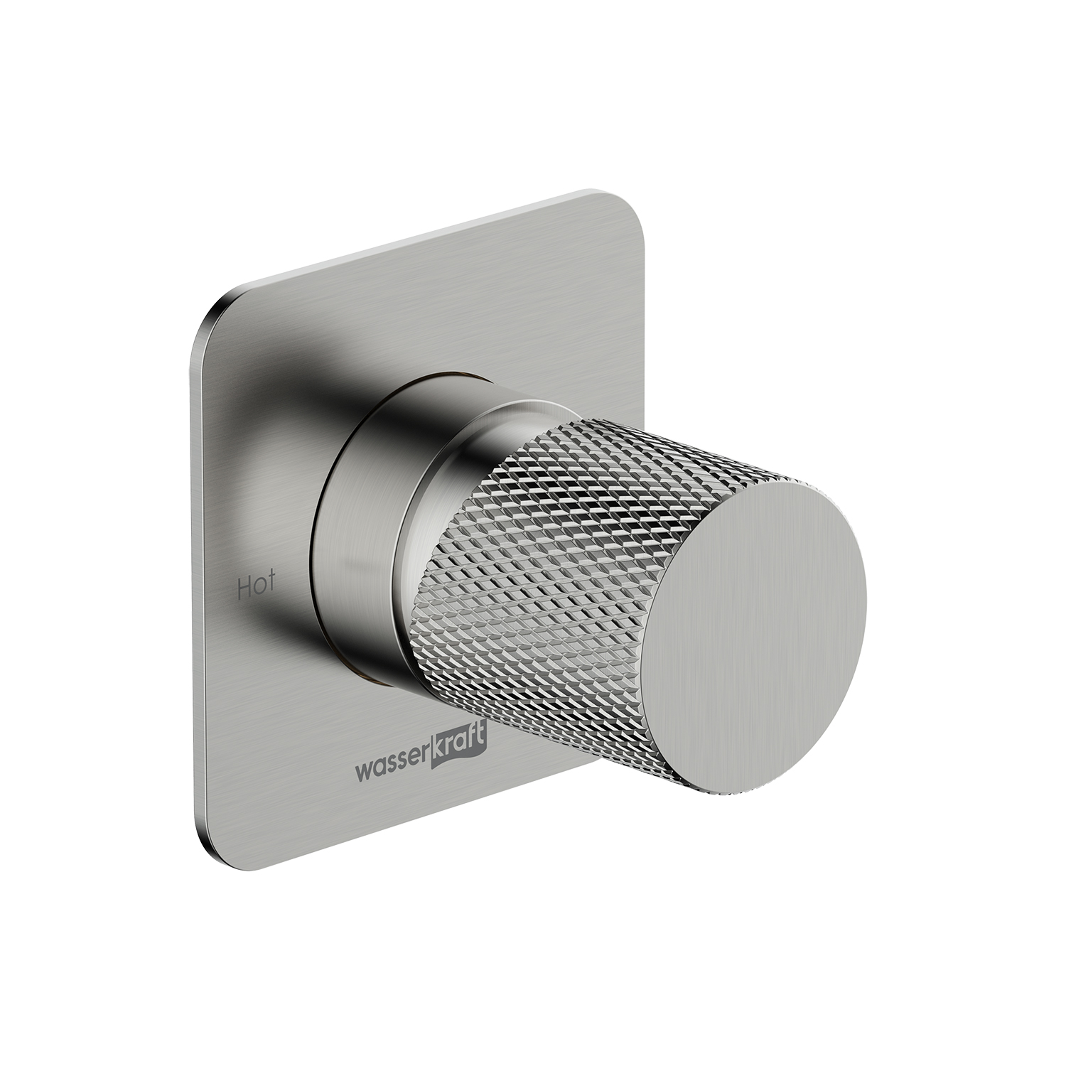 Wasserkraft Tauber 6400 Смеситель для душа встраиваемый, на 1 отв., цвет: никель 6451