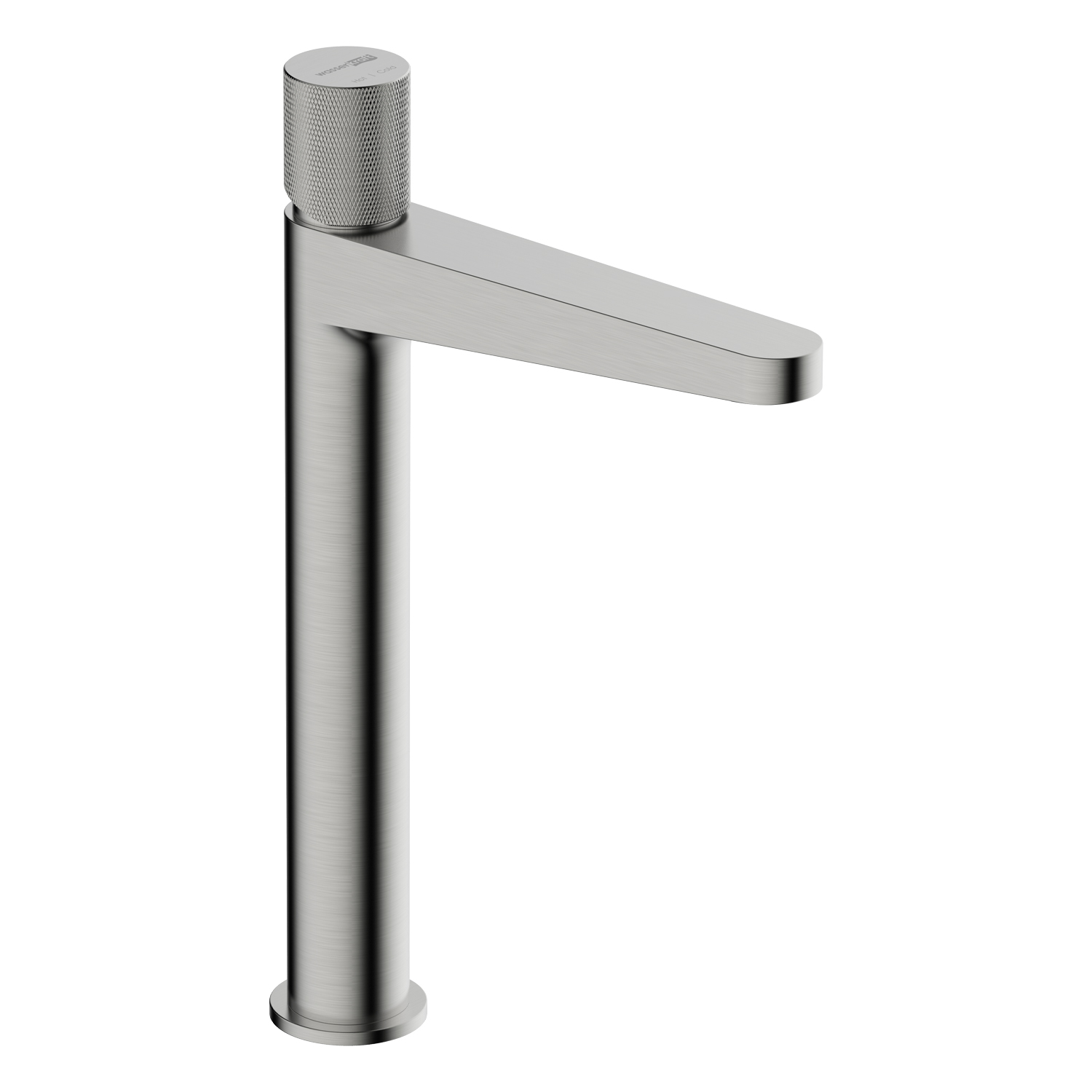 Wasserkraft Tauber 6400 Смеситель для раковины на 1 отв., без дк, излив 24,6 см, цвет: никель 6403H