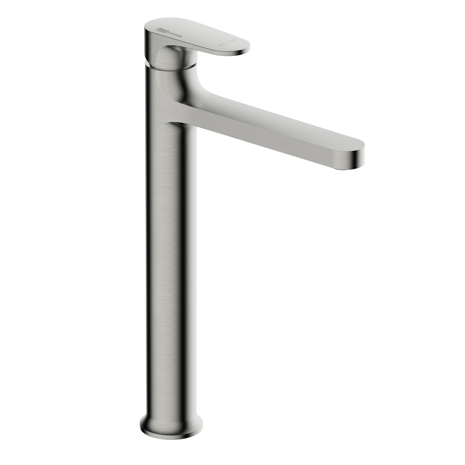 Wasserkraft Spree 1400 Смеситель для раковины 1 отв., без дк, высота излива 25,4 см, цвет: никель 1403H