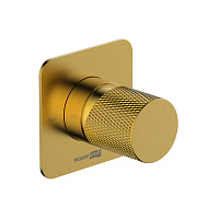 Wasserkraft Schunter 8200 Смеситель для душа встраиваемый на 1 отв., цвет: матовое золото 8251