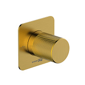 Wasserkraft Schunter 8200 Переключатель потоков на 2 источника, с внутренней частью, цвет: золото A306