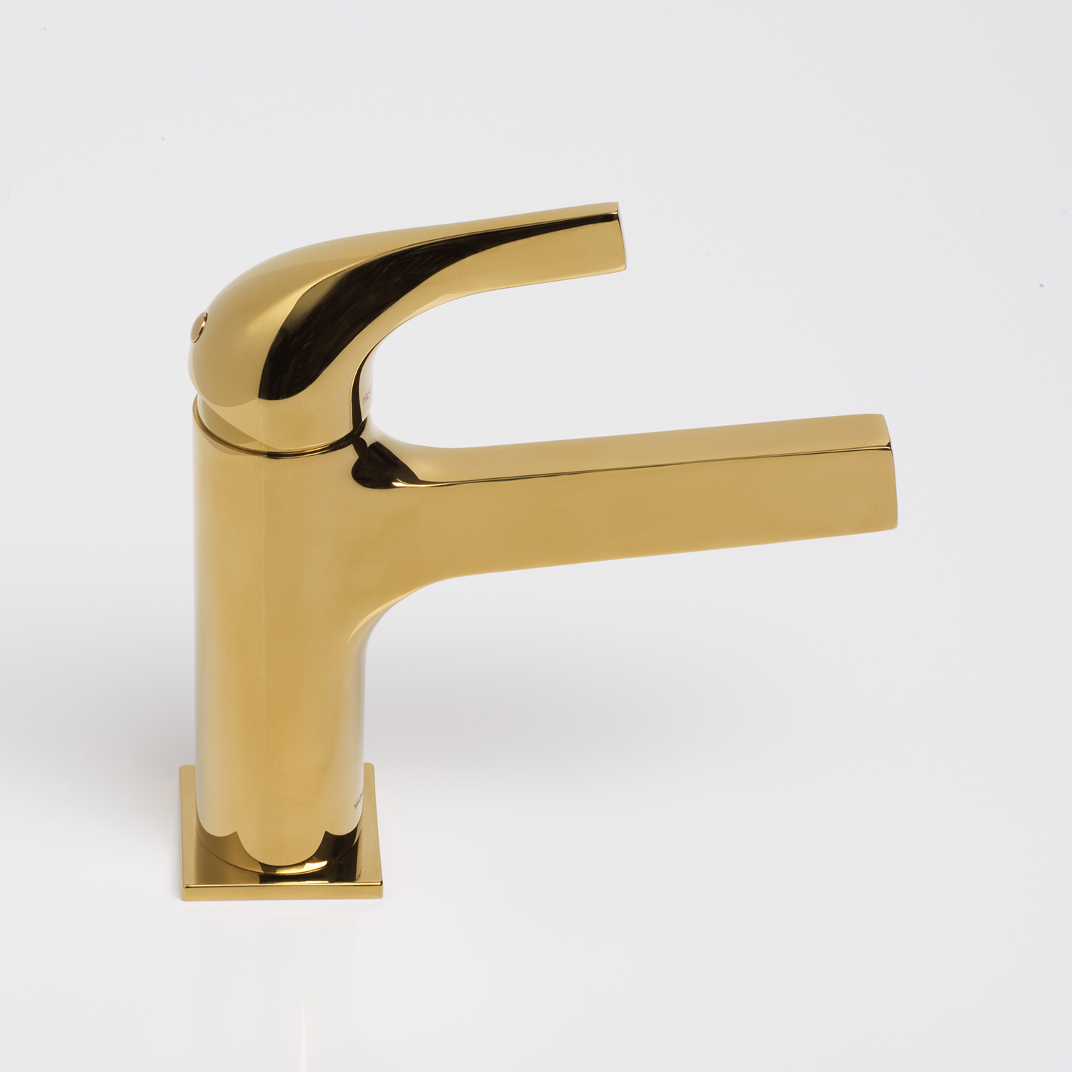 Wasserkraft Sauer 7100 Смеситель для раковины, без дк, высота излива 9,8 см, цвет: глянц. золото 7103