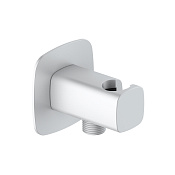 Wasserkraft Saale 9500 Подключение для душевого шланга с держателем душа, цвет: белый A328