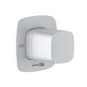 Wasserkraft Saale 9500 Переключатель потоков на 2 источника, с внутренней частью, цвет: белый A266