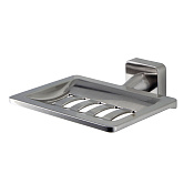 Wasserkraft Rhin Мыльница с латунной чашей, подвесная, цвет: никель K-8769