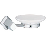 Wasserkraft Aller Мыльница с керамической чашей, подвесная, цвет: хром K-1129C