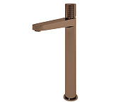 Wasserkraft Paar 8800 Смеситель для раковины на 1 отв., без дк, излив 24,6 см, цвет: розовое золото 8803H