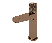 Wasserkraft Paar 8800 Смеситель для раковины на 1 отв., без дк, излив 10,3 см, цвет: розовое золото 8803