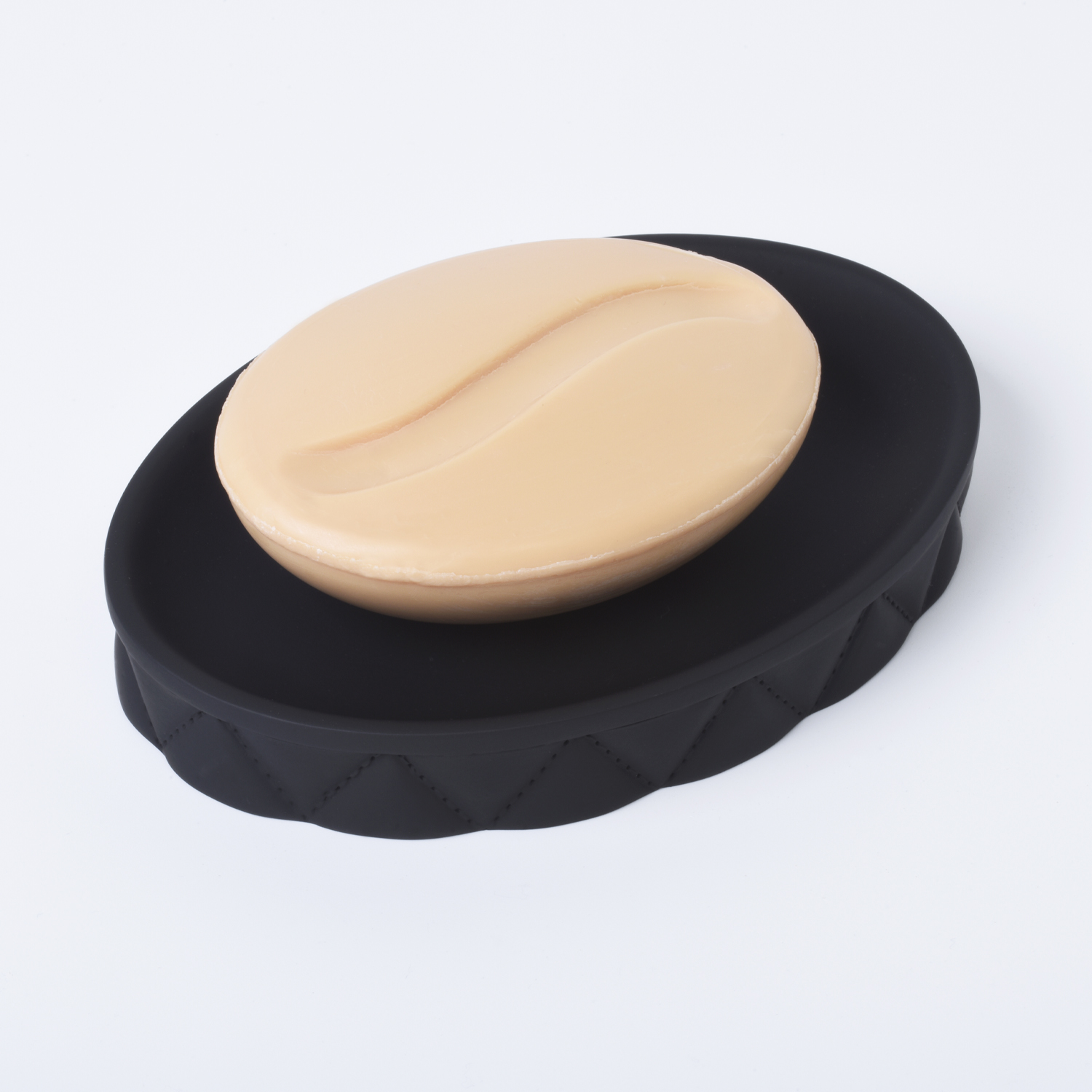 Wasserkraft Never Мыльница настольная, полирезиновая цвет: черный K-1829