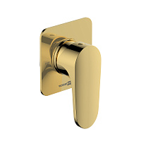 Wasserkraft Neckar 2100 Смеситель для душа встраиваемый, на 1 отв., цвет: глянц. золото 2151