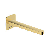 Wasserkraft Neckar 2100 Излив настенный для ванны, излив 21,8 см, цвет: золото A279