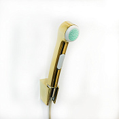Hansgrohe Гигиенический душ, держатель, шланг 160 см устойчив к давлению, цвет: полированное золото 32128990