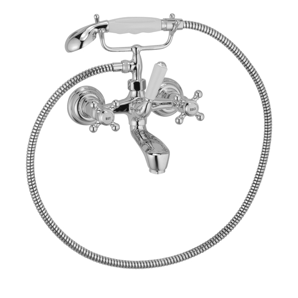 Kludi 1926 Смеситель для ванны и душа DN 15 настенный, цвет: хром 514410520