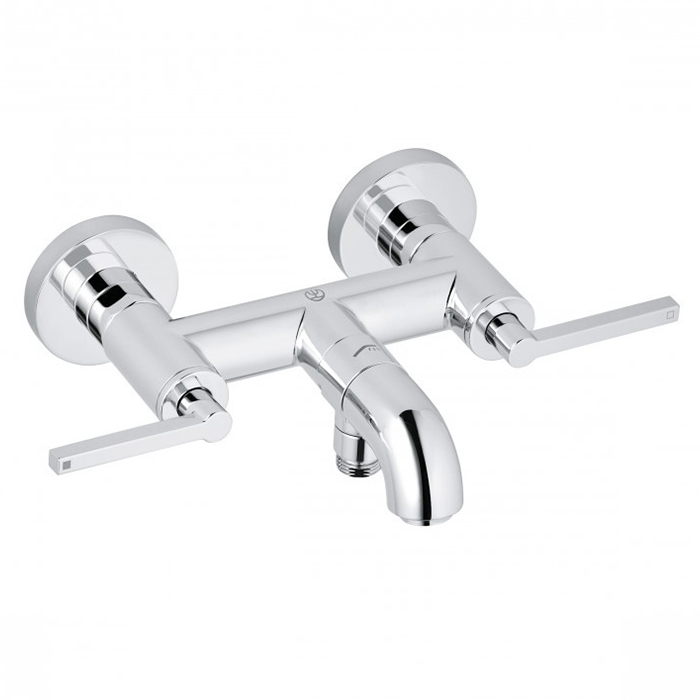 Kludi Nova Fonte Смеситель для ванны и душа DN 15 настенный, цвет: хром 205400515