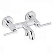 Kludi Nova Fonte Смеситель для ванны и душа DN 15 настенный, цвет: хром 205400515