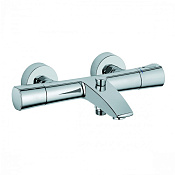 Kludi Zenta SL Смеситель для ванны и душа с термостатом настенный, цвет: хром 351010538