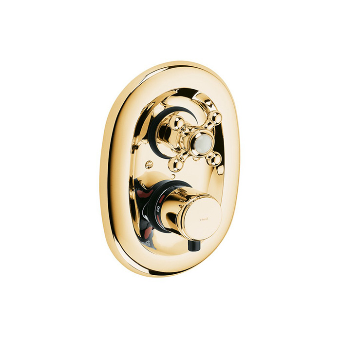 Kludi 1926 Смеситель для душа встраиваемый, внешняя часть, цвет: золото 517204520