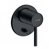 Kludi Bozz Смеситель для ванны встраиваемый, внешняя часть, цвет: черный матовый 387163976