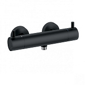 Kludi Bozz Смеситель для душа с термостатом настенный, цвет: черный матовый 352033938