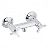 Kludi Nova Fonte Смеситель для душа DN 15 настенный, рукоятки Deco, цвет: хром 207100539