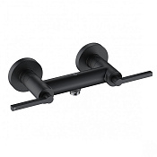 Kludi Nova Fonte Смеситель для душа DN 15 настенный, цвет: черный матовый 207103915