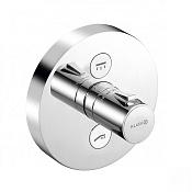 Kludi Push Смеситель для ванны встраиваемый термостатический, внешняя часть, цвет: хром 389120538