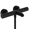 Hansgrohe Ecostat Element Термостат для ванны, запорный клапан, излив 17,7 см, цвет: матовый черный 13347670