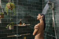 Hansgrohe WallStroris Planet Edition Душевая штанга 70 см, цвет: песочный 28911210