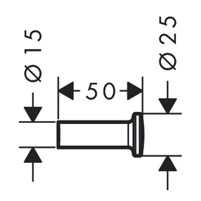 Axor Universal Circular Крючок одинарный подвесной, латунь, цвет: шлифованное золото 42811250