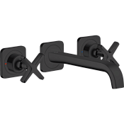 Axor Citterio E Смеситель для раковины встраиваемый внешняя часть, с дон. кл., цвет: матовый черный 36107670