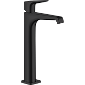 Axor Citterio E Смеситель для раковины высокий на 1 отверстие с донным клап., цвет: матовый черный 36113670
