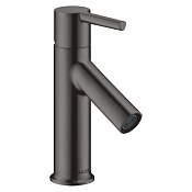 Axor Starck Смеситель для раковины на 1 отверстие с донным клапаном, цвет: шлифованный черный хром 10102340