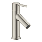 Axor Starck Смеситель для раковины на 1 отверстие с донным клапаном, цвет: нержавеющая сталь 10102800