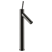 Axor Starck Смеситель для раковины высокий на 1 отверстие с дон. кл., цвет: полированный черный хром 10129330