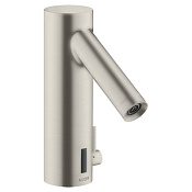 Axor Starck Смеситель для раковины электронный без донного клапана, цвет: нержавеющая сталь 10140800