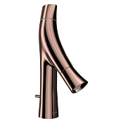 Axor Starck Organic Смеситель для раковины на 1 отверстие с д/к, цвет: полированное розовое золото 12010300