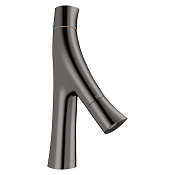 Axor Starck Organic Смеситель для раковины на 1 отверстие с дон. клап., цвет: полирован. черный хром 12011330