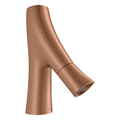 Axor Starck Organic Смеситель для раковины однорыч. без дон. клап, цвет: шлифованное розовое золото 12110310