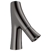 Axor Starck Organic Смеситель для раковины однорыч. без дон.клап., цвет: полированный черный хром 12110330