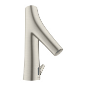 Axor Starck Organic Смеситель для раковины электронный без донного клапана, цвет: нержавеющая сталь 12171800