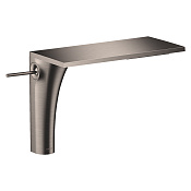 Axor Massaud Смеситель для раковины высокий на 1 отверстие с донным клап., цвет: нержавеющая сталь 18020800