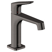 Axor Citterio M Смеситель для раковины на 1 отверстие с донным клап., цвет: шлифованный черный хром 34010340