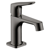 Axor Citterio M Смеситель для раковины на 1 отверстие с донным клап., цвет: полированный черный хром 34016330