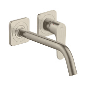 Axor Citterio M Смеситель для раковины встраиваемый внешняя часть, с д/к, цвет: шлифованный никель 34116820