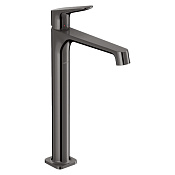 Axor Citterio M Смеситель для раковины высокий на 1 отверстие с д/к, цвет: полированный черный хром 34127330