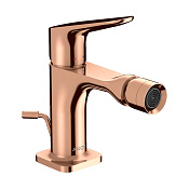 Axor Citterio M Смеситель для биде, с донным клапаном, цвет: полированное красное золото 34210300