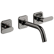 Axor Citterio M Смеситель для раковины встраиваемый внешняя часть, с д/к, цвет: полир. черный хром 34313330