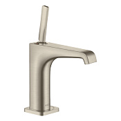 Axor Citterio E Смеситель для раковины на 1 отверстие с донным клапаном, цвет: шлифованный никель 36101820