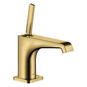 Axor Citterio E Смеситель для раковины на 1 отверстие с донным клапаном, цвет: полированное золото 36102990