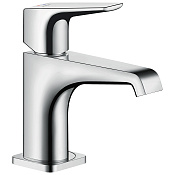 Axor Citterio E Смеситель для раковины на 1 отверстие с донным клапаном, цвет: нержавеющая сталь 36112800